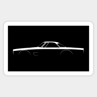 Maserati 5000 GT Scia di Persia Silhouette Sticker